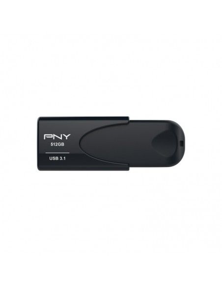 PNY Attache 4 unidad flash USB 512 GB USB tipo A 3.2 Gen 1 (3.1 Gen 1) Negro
