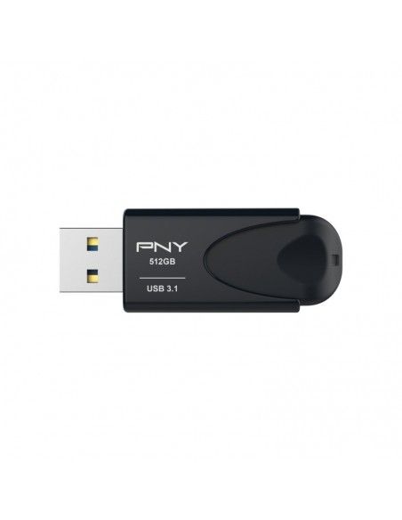 PNY Attache 4 unidad flash USB 512 GB USB tipo A 3.2 Gen 1 (3.1 Gen 1) Negro