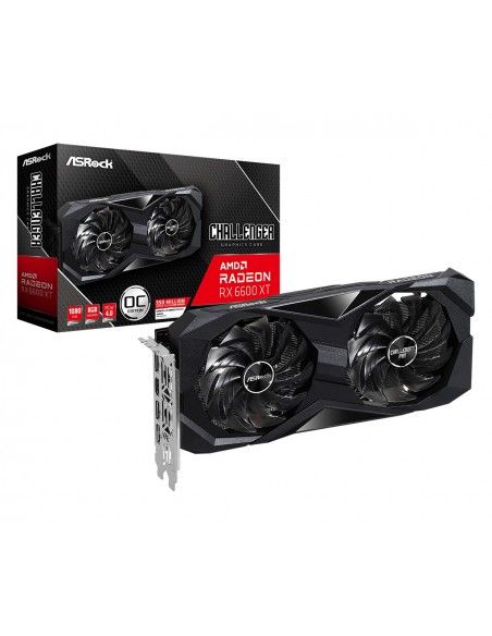 Asrock Challenger RX6600XT CLD 8GO AMD Radeon RX 6600 XT 8 GB GDDR6