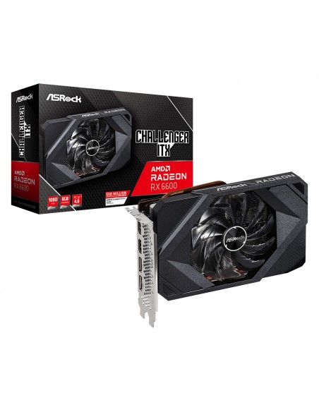 Asrock Challenger RX6600 CLI 8G AMD Radeon RX 6600 8 GB GDDR6