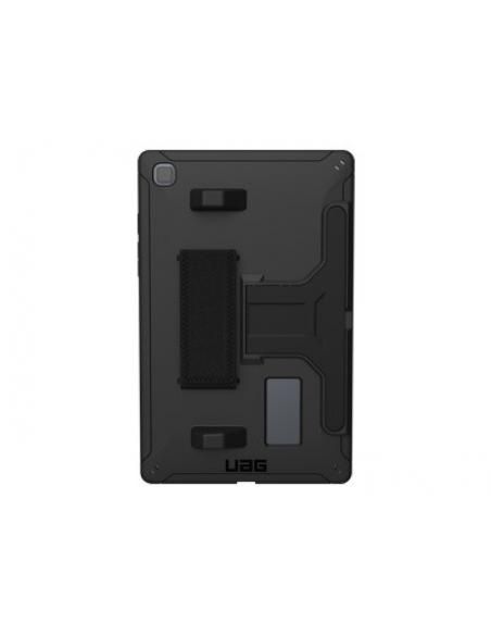 UAG SAMSUNG GALAXY TAB A7 10.4" SCOUT WITH KICKSTAND AND HANDSTRAP - BLACK - NON RETAIL POLY BAG - Imagen 1