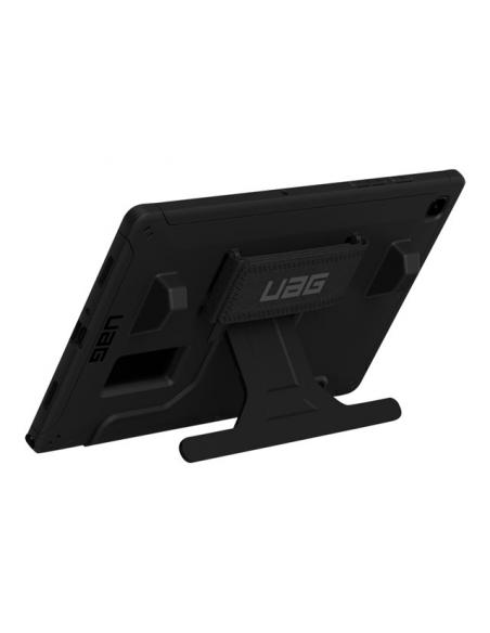 UAG SAMSUNG GALAXY TAB A7 10.4" SCOUT WITH KICKSTAND AND HANDSTRAP - BLACK - NON RETAIL POLY BAG - Imagen 2