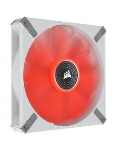 Corsair ML140 LED ELITE Carcasa del ordenador Ventilador 12 cm Blanco 1 pieza(s)
