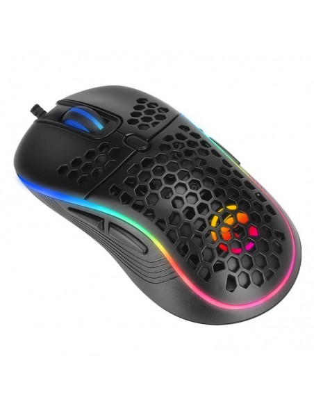 Scorpion MA-M518 ratón Ambidextro USB tipo A Óptico 4800 DPI