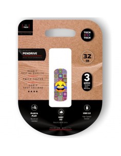 TECH1TECH TEC4403-32 unidad flash USB 32 GB USB tipo A 2.0 Multicolor