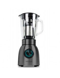 Cecotec 04102 licuadora 1,8 L Batidora de vaso 1500 W Arándano, Transparente