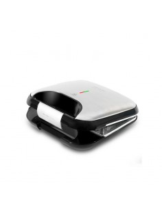 Cecotec Rock´n Toast Fifty-Fifty sandwichera 750 W Negro, Plata
