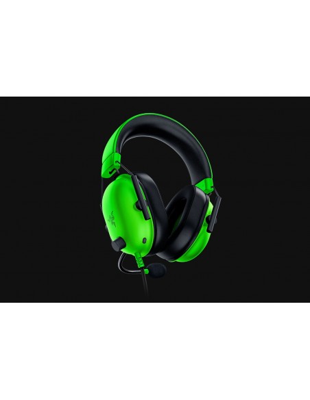 Razer BlackShark V2 X Auriculares Alámbrico Diadema Juego Verde, Negro