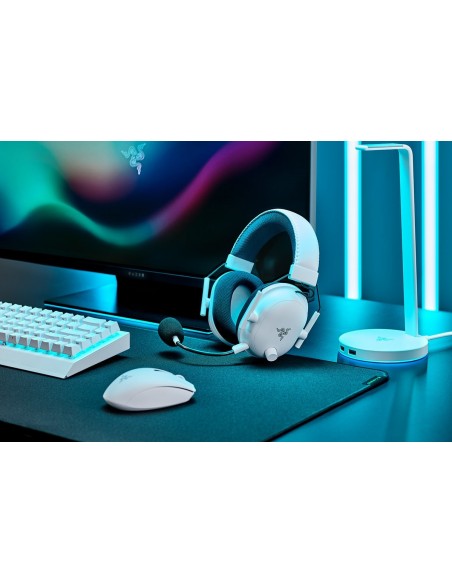 Razer BlackShark V2 Pro Auriculares Inalámbrico Diadema Juego Blanco