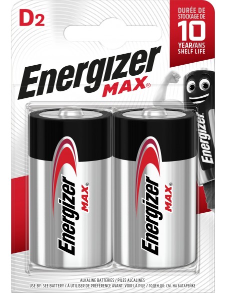 Energizer MAX – D Batería de un solo uso Alcalino