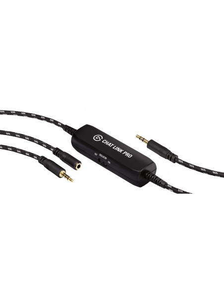 Elgato Chat Link Pro cable de audio 2,5 m 3,5mm 2 x 3.5mm Negro