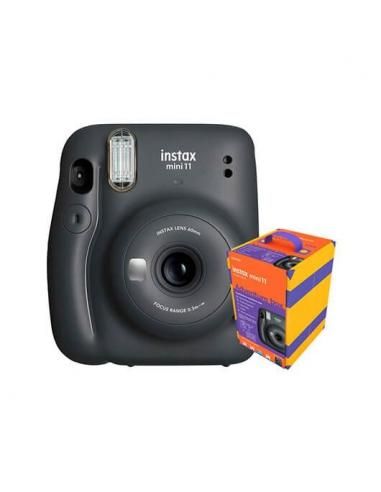 CAMARA FUJIFILM INSTAX MINI11 NEGRO ADVENTURE BOX - Imagen 1