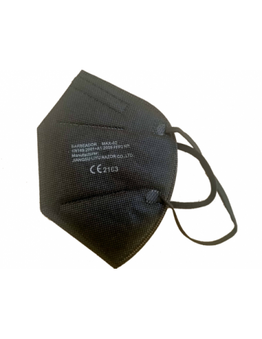 MASCARILLAS FFP2 SUJECCIÓN OREJA EN COLOR NEGRA COV_FFP2N/1BP - Imagen 1