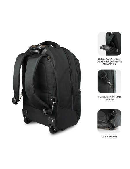 SUBBLIM SUB-TRB-2WCT01 mochila Negro Nylon