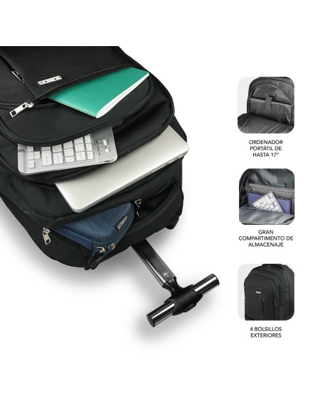 SUBBLIM SUB-TRB-2WCT01 mochila Negro Nylon