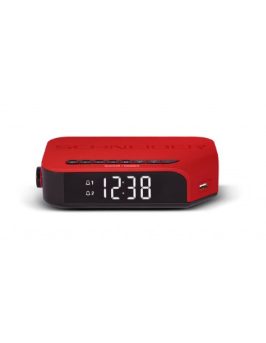 ​SCHNEIDER CONSUMER SC310ACL Reloj despertador digital Rojo