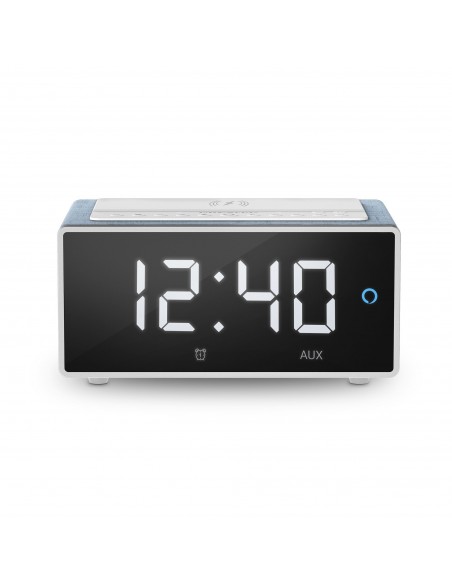 Energy Sistem Smart Speaker Wake Up Reloj despertador digital Turquesa