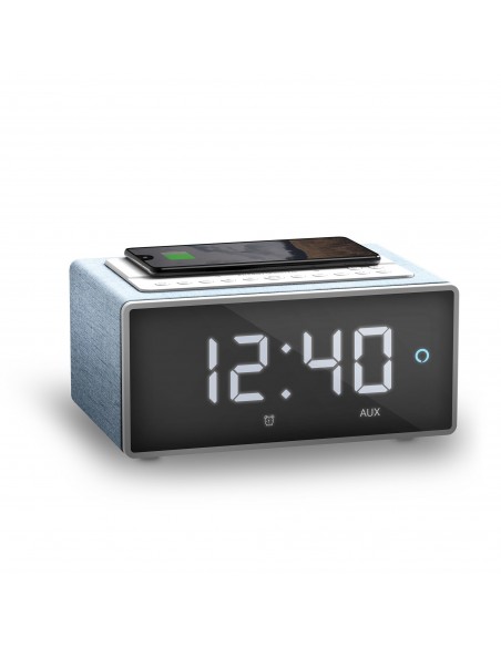 Energy Sistem Smart Speaker Wake Up Reloj despertador digital Turquesa