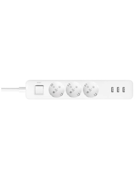 Xiaomi Mi Power Strip base múltiple 1,4 m 3 salidas AC Interior Blanco