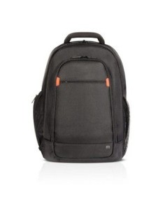 Mobilis Executive Backpack 14-16" mochila Negro, Rojo Nylon