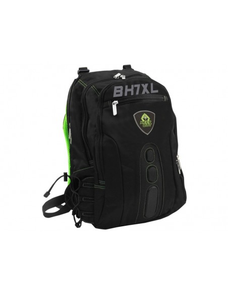 KeepOut BK7GXL mochila Negro, Verde Imitación piel, Nylon