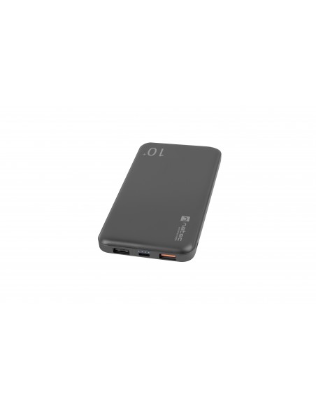 NATEC Trevi Pro batería externa Polímero de litio 10000 mAh Negro