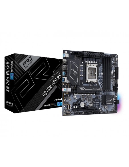 Asrock H670M Pro RS Intel H670 LGA 1700 micro ATX