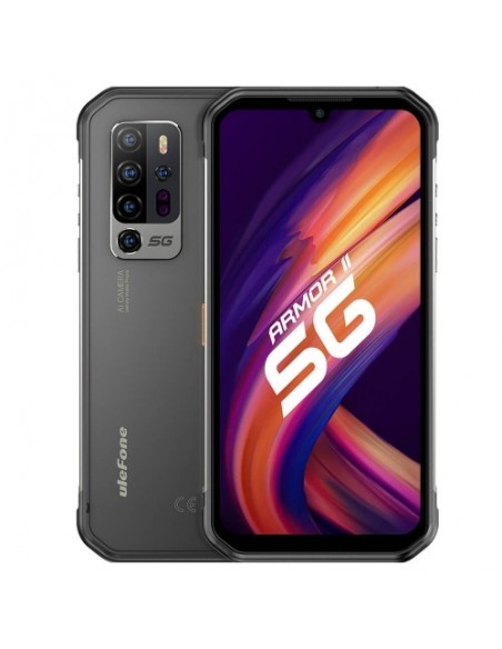 Ulefone Armor 11 5G 15,5 cm (6.1") SIM doble Android 10.0 USB Tipo C 8 GB 256 GB 5200 mAh Negro