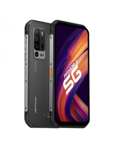 Ulefone Armor 11 5G 15,5 cm (6.1") SIM doble Android 10.0 USB Tipo C 8 GB 256 GB 5200 mAh Negro