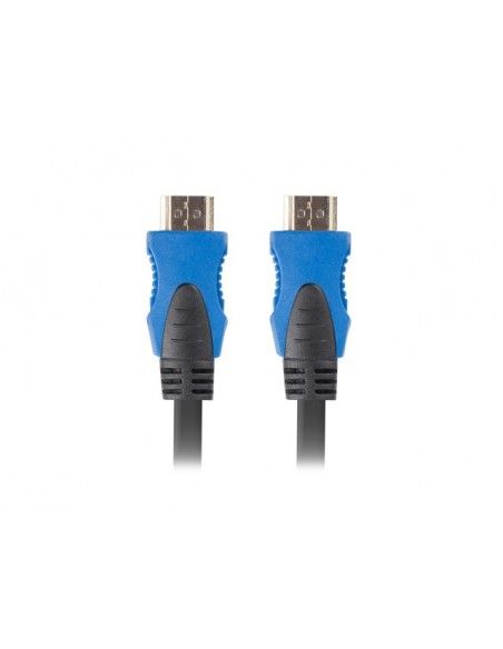 Lanberg CA-HDMI-20CU-0045-BK cable HDMI 4,5 m HDMI tipo A (Estándar) Negro, Azul