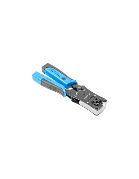 Lanberg NT-0203 crimpadora Herramienta para prensar Negro, Azul