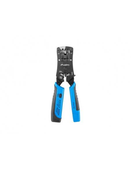 Lanberg NT-0203 crimpadora Herramienta para prensar Negro, Azul