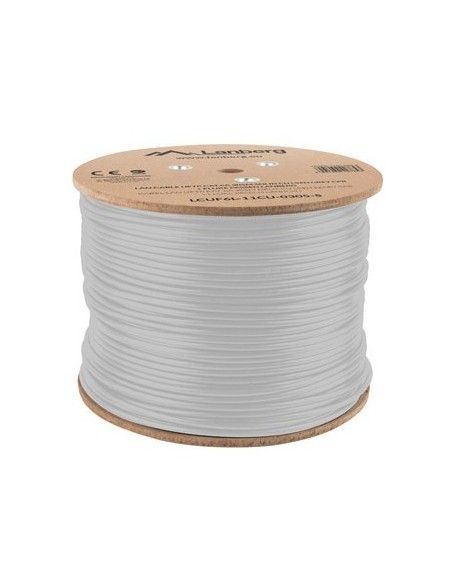 Lanberg LCUF6L-11CU-0305-S cable de red Gris 305 m Cat6a U FTP (STP)