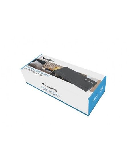 Lanberg SPV-HDMI-0004 divisor de video 4x HDMI