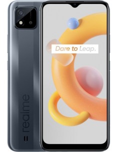 realme C11 2021 16,5 cm (6.5") SIM doble Android 11 4G MicroUSB 2 GB 32 GB 5000 mAh Gris