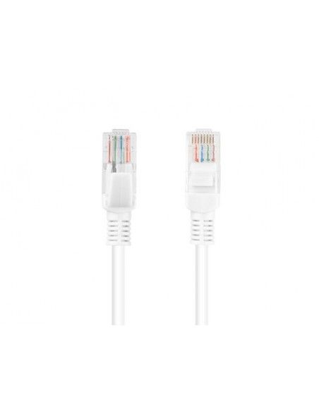 Lanberg PCU5-10CC-0025-W cable de red Blanco 0,25 m Cat5e U UTP (UTP)