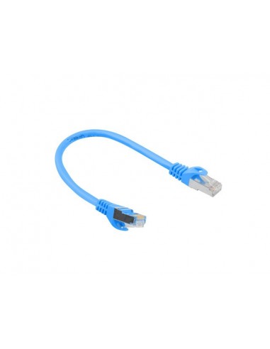 Lanberg PCF6-10CC-0025-B cable de red Azul 0,25 m Cat6 F UTP (FTP)