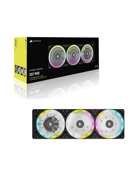 Corsair Hydro XD7 Unidad combinada de bomba-depósito Negro 1 pieza(s)