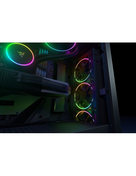Razer Kunai Chroma Carcasa del ordenador Ventilador 14 cm Negro 1 pieza(s)