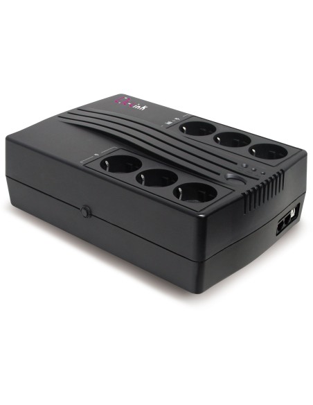 L-Link LL-900-G6 limitador de tensión Negro 6 salidas AC 220 V