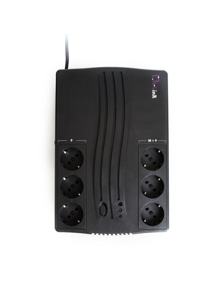 L-Link LL-900-G6 limitador de tensión Negro 6 salidas AC 220 V