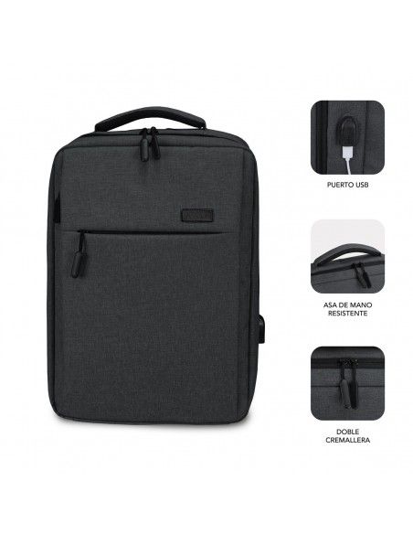 SUBBLIM MOCHILA TRAVELLER AIR PADDING 15.6'' GREY