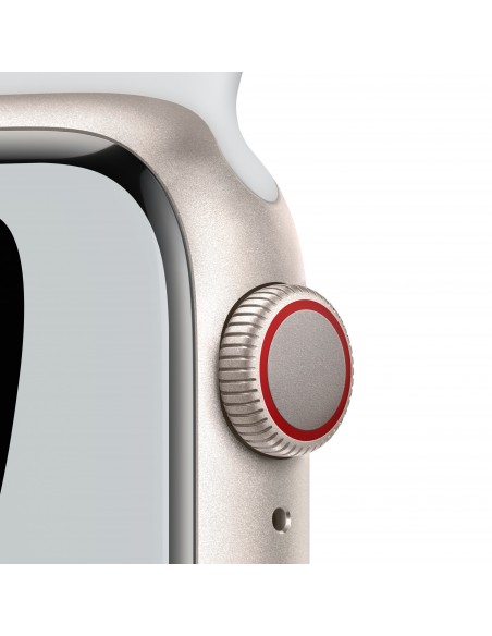 Apple Watch Nike Series 7 41 mm OLED 4G Beige GPS (satélite)