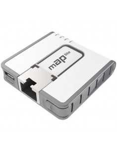 Mikrotik mAP lite Blanco Energía sobre Ethernet (PoE)