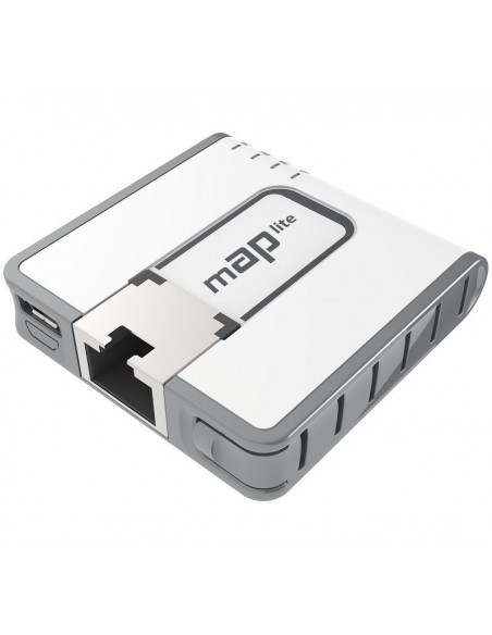 Mikrotik mAP lite Blanco Energía sobre Ethernet (PoE)