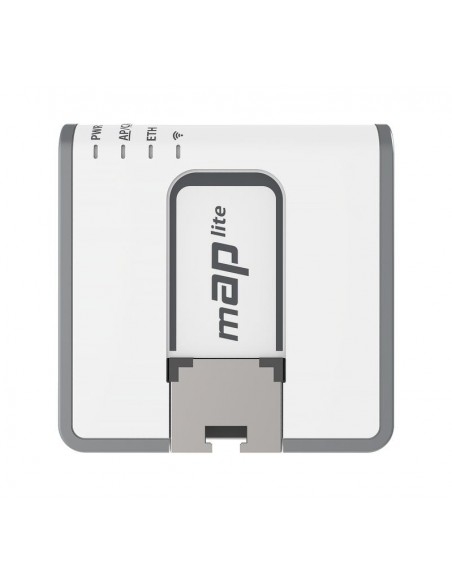 Mikrotik mAP lite Blanco Energía sobre Ethernet (PoE)