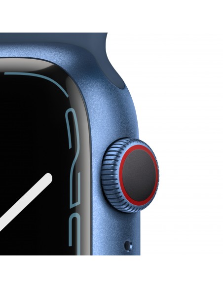 Apple Watch Series 7 45 mm OLED 4G Azul GPS (satélite)