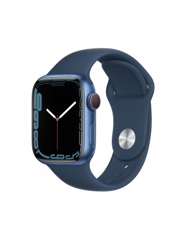 Apple Watch Series 7 41 mm OLED 4G Azul GPS (satélite)