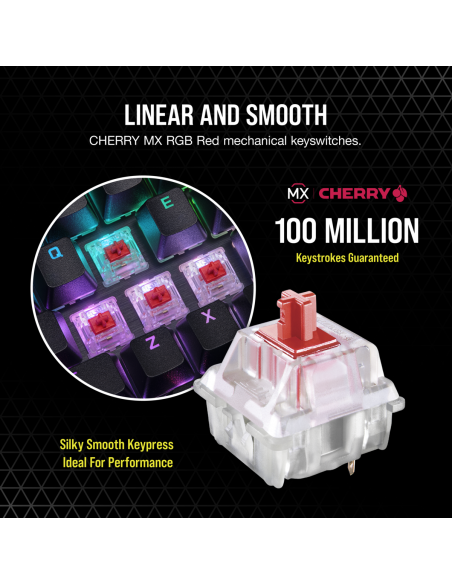 TECLADO CORSAIR K70 RGB PRO MX SPEED ESPAÑOL CH-9109414-ES - Imagen 5