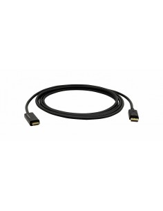 Kramer Electronics C-DPM HM UHD-6 adaptador de cable de vídeo 1,8 m DisplayPort HDMI Negro